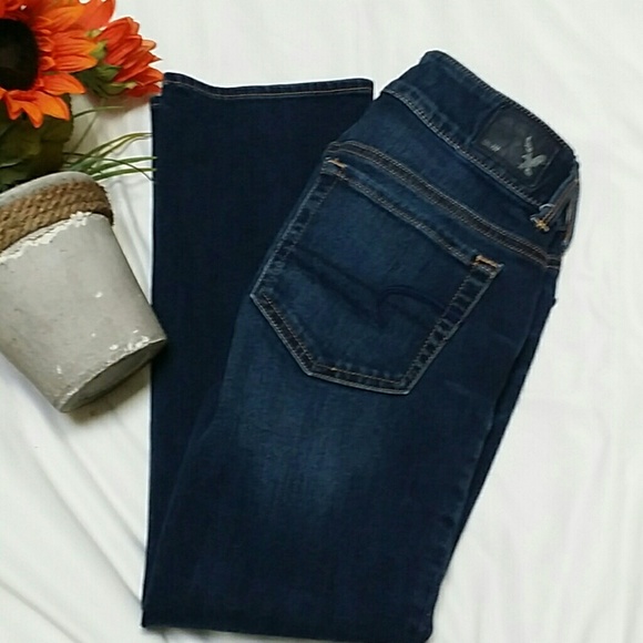 American Eagle Outfitters artist crop jeans 00 - Picture 2 of 5